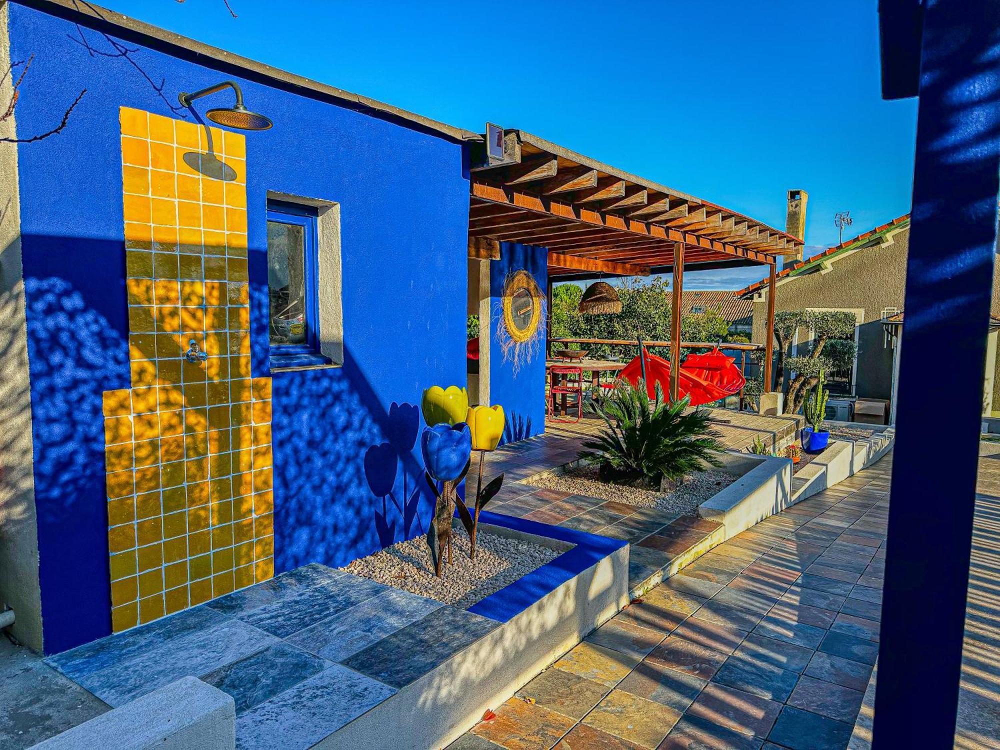 Villa Loft Modern Avec Jardin Piscine Et Pool House à Lavalette Extérieur photo